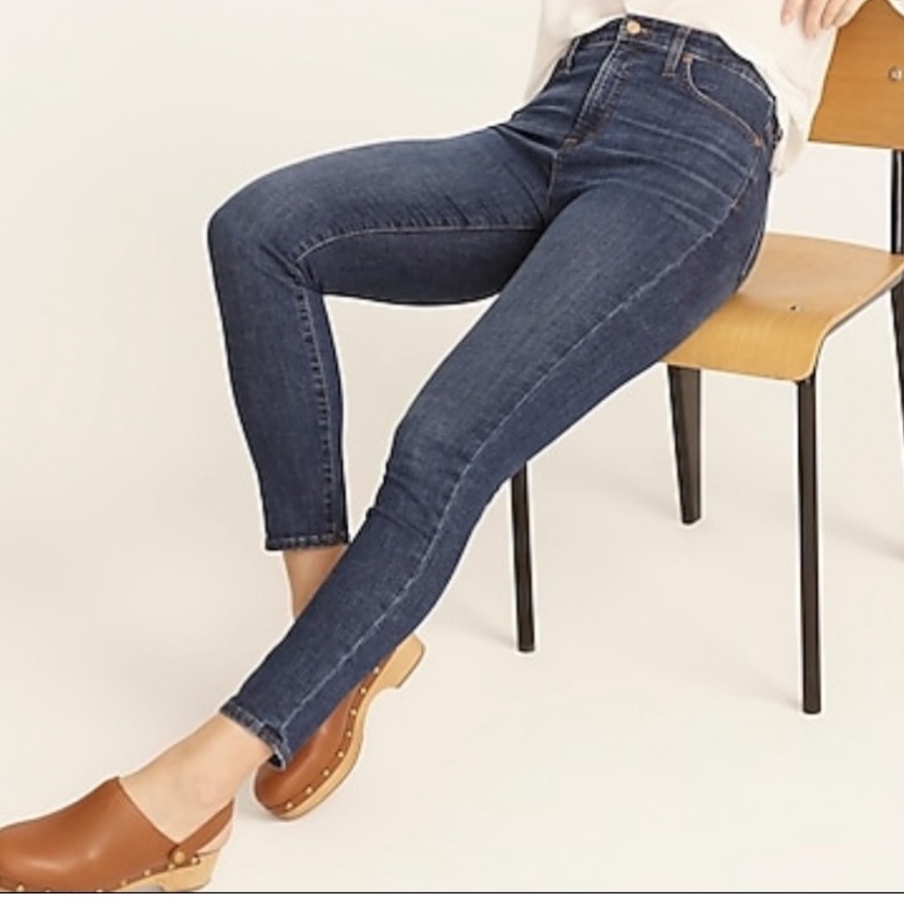 J. Crew Toothpick Deep Wash Worn Jeans size size 31 Tall New with Tags!!